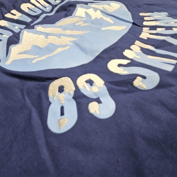 Davoucci Long Sleeve Button Down Large Blue 89 Ski Team - Picture 12 of 12